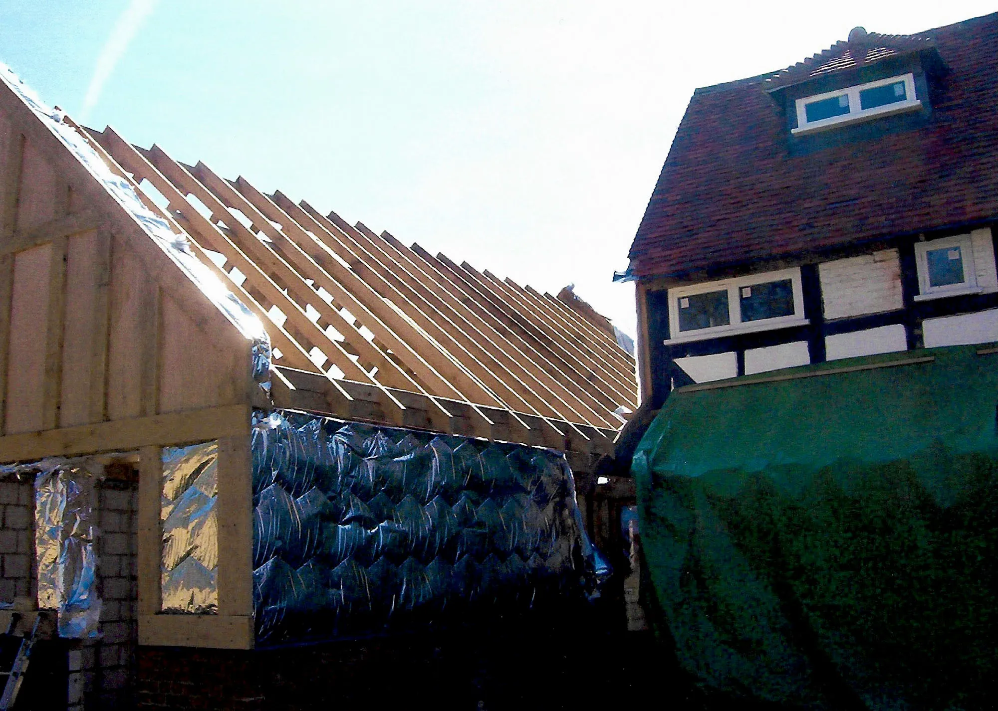 timber frame kitchen